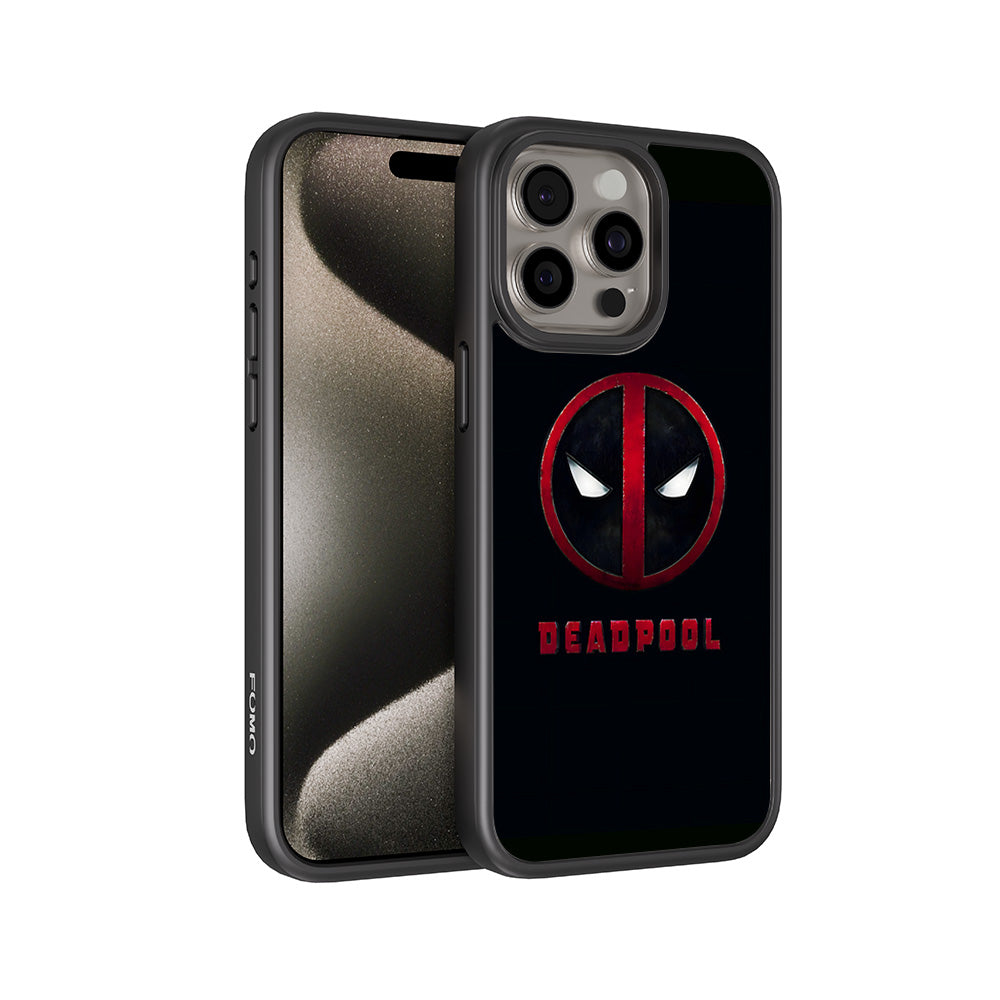 Deadpool Comic 3D Skin with Shockguard Armour Magsafe Case for Apple iPhone 15 Pro