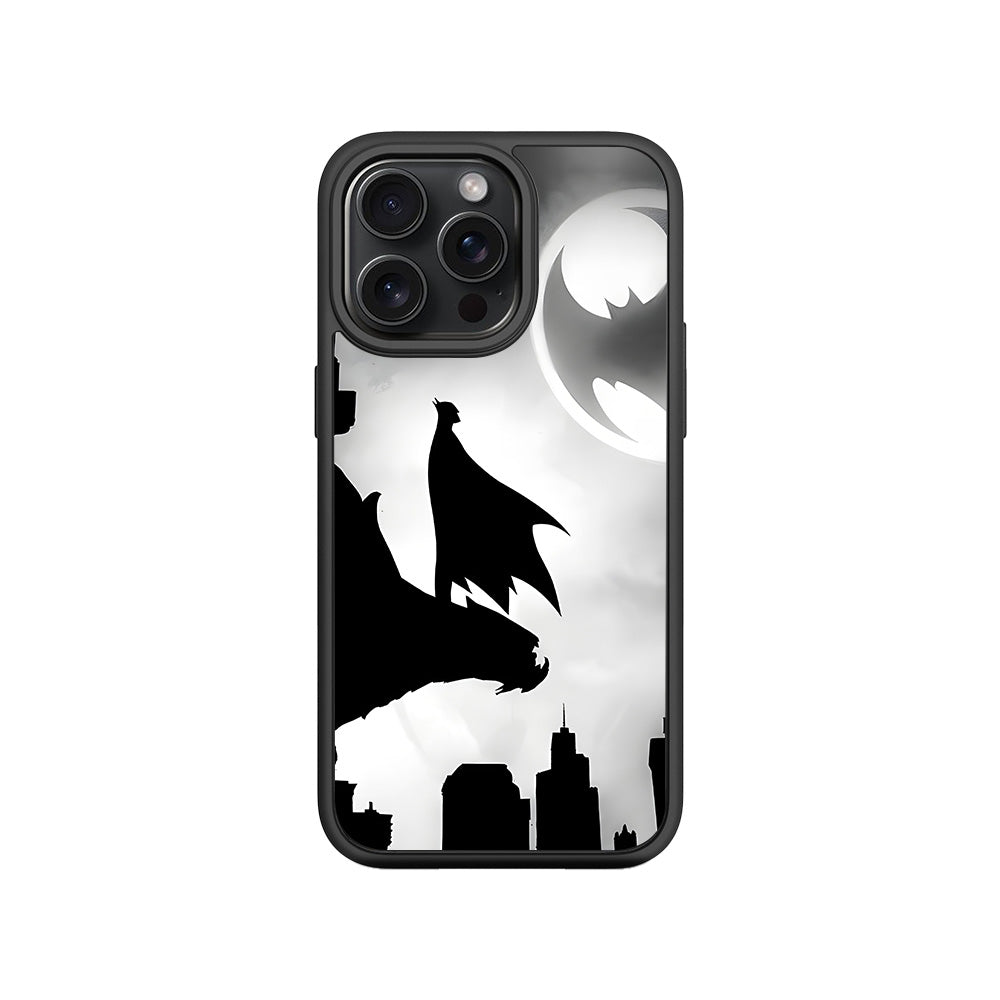 Gotham Hero 3D Skin with Shockguard Armour Magsafe Case for Apple iPhone 15 Pro