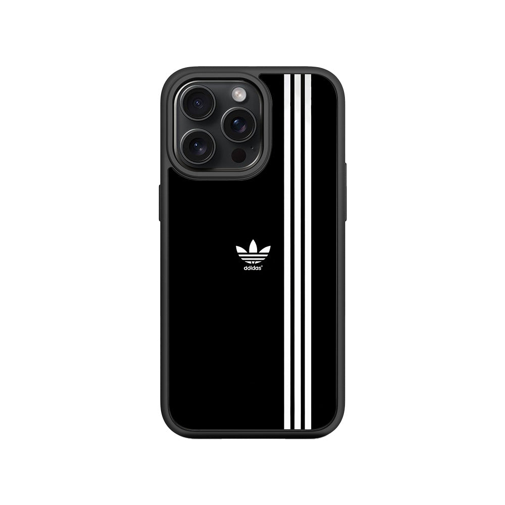 Adidas Logo 3D Skin with Shockguard Armour Magsafe Case for Apple iPhone 15 Pro