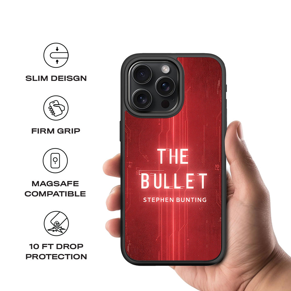 The Bullet 3D Skin with Shockguard Armour Magsafe Case for Apple iPhone 15 Pro