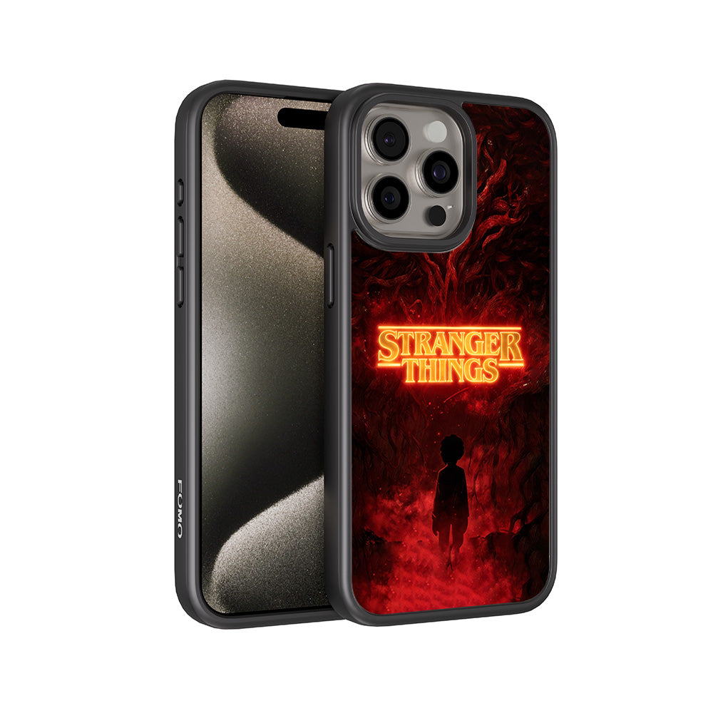 Stranger Things 3D Skin with Shockguard Armour Magsafe Case for Apple iPhone 15 Pro