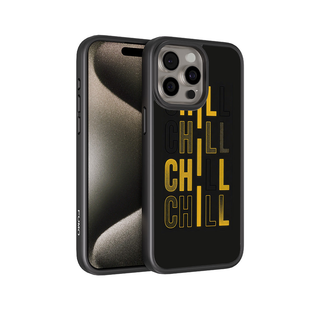 Chill Mode On 3D Skin with Shockguard Armour Magsafe Case for Apple iPhone 15 Pro