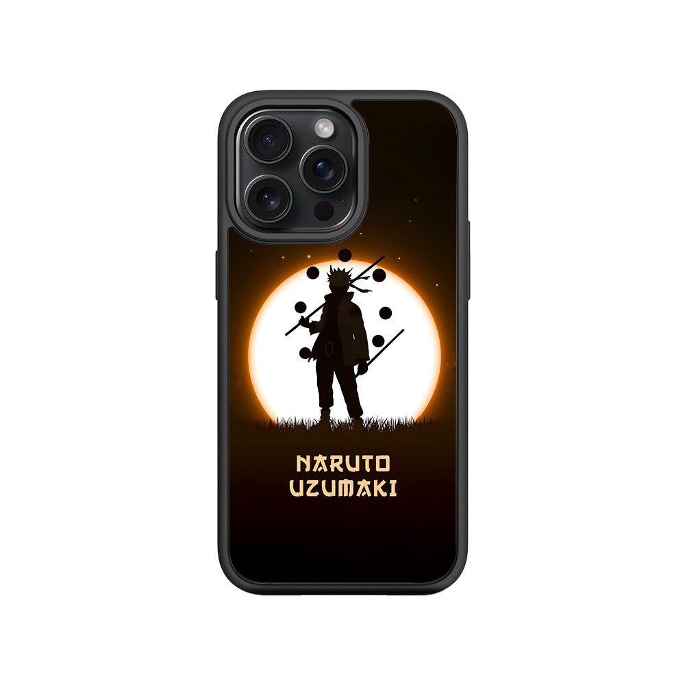 Uzumaki Naruto Anime 3D Skin with Shockguard Armour Magsafe Case for Apple iPhone 15 Pro Max