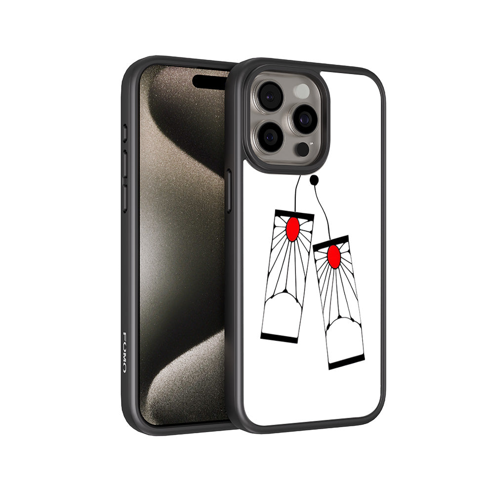 Tanjiro Hanafuda Anime 3D Skin with Shockguard Armour Magsafe Case for Apple iPhone 15 Pro Max