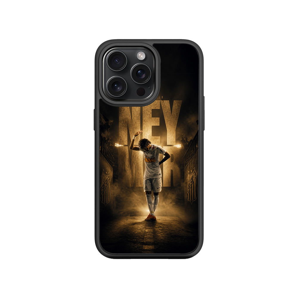 Ney Magic Football Sports 3D Skin with Shockguard Armour Magsafe Case for Apple iPhone 15 Pro