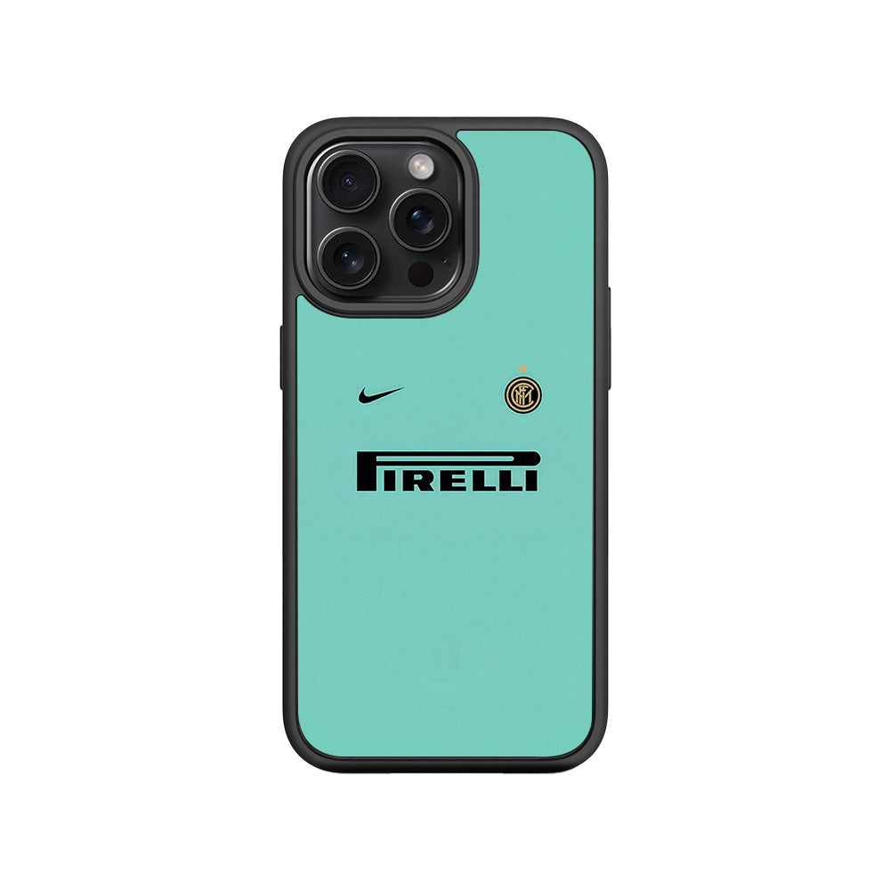 Pirelli Green 3D Skin with Shockguard Armour Magsafe Case for Apple iPhone 15 Pro