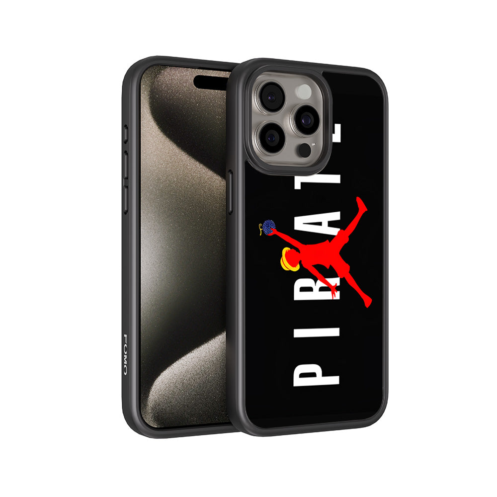 Pirate Luffy 3D Skin with Shockguard Armour Magsafe Case for Apple iPhone 15 Pro