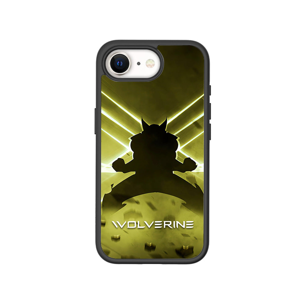 The Wolverine Comic 3D Skin with Shockguard Armour Magsafe Case for Apple iPhone 16E