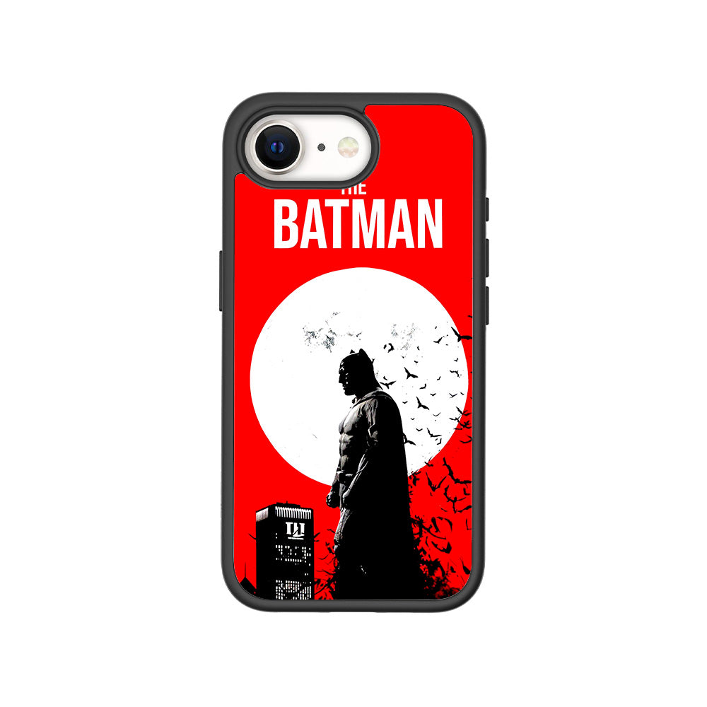 Batman Night Over Comics 3D Skin with Shockguard Armour Magsafe Case for Apple iPhone 16E