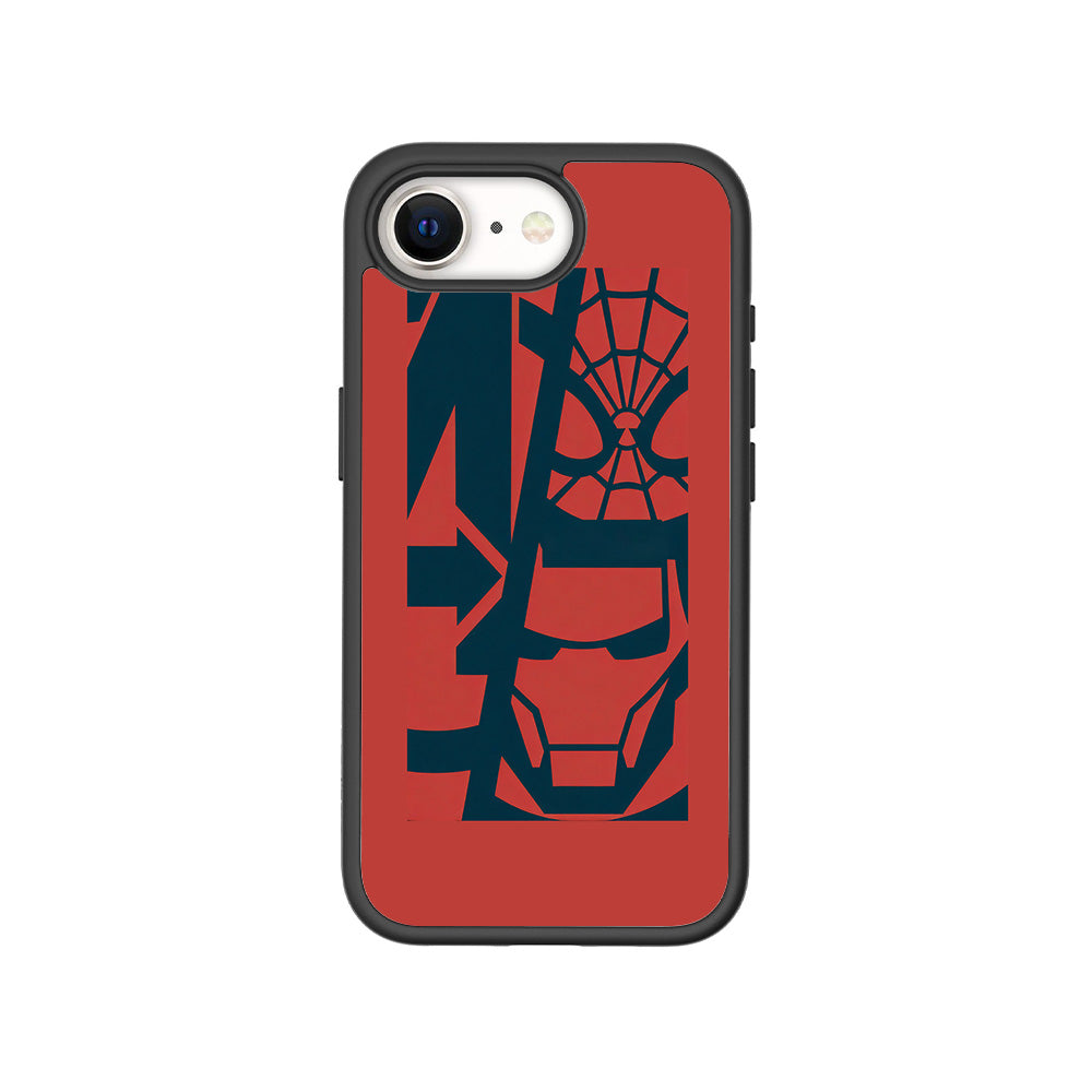 Marvel Trio 3D Skin with Shockguard Armour Magsafe Case for Apple iPhone 16E