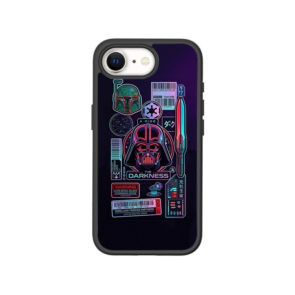 Star Wars Rise of the Darkness 3D Skin with Shockguard Armour Magsafe Case for Apple iPhone 16E