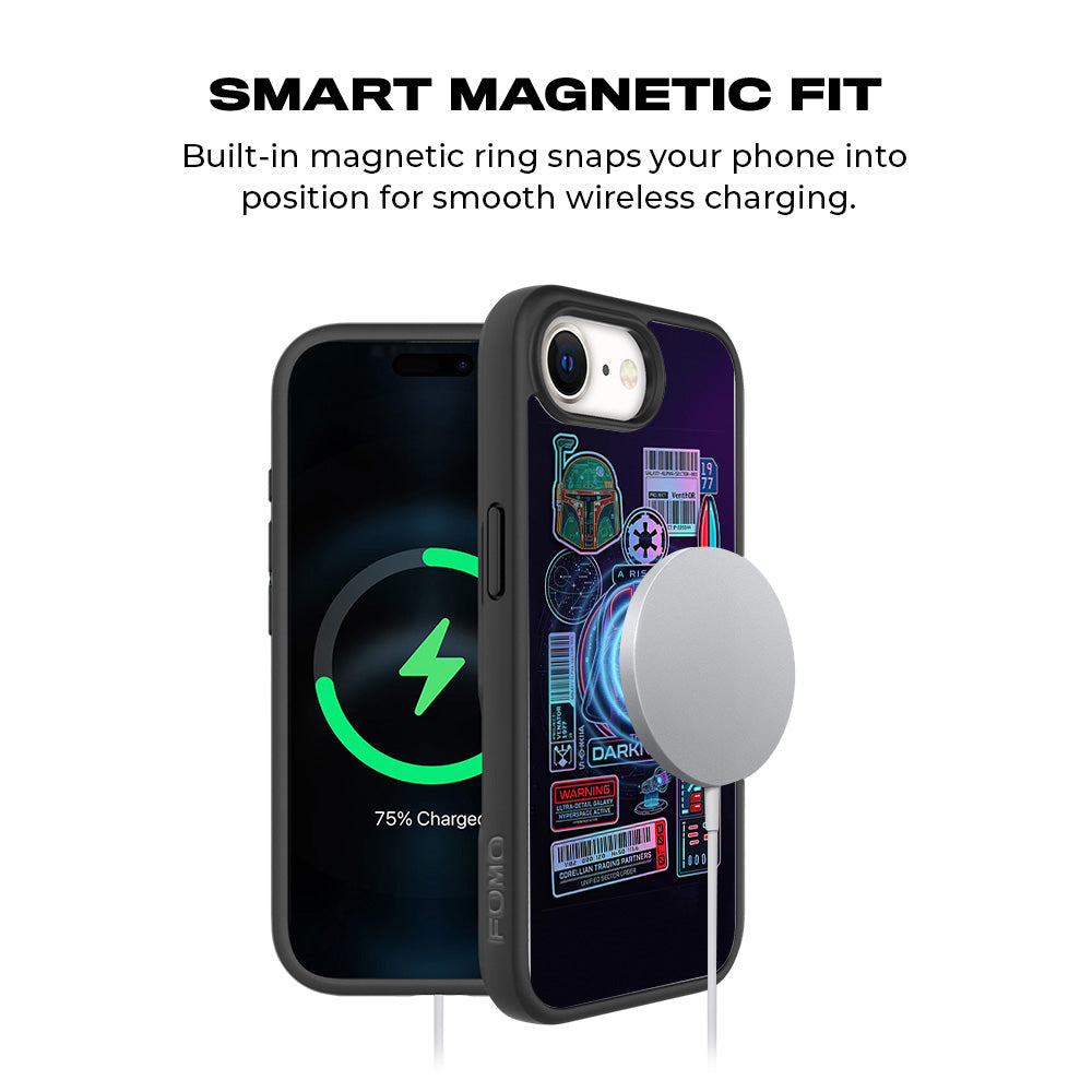 Star Wars Rise of the Darkness 3D Skin with Shockguard Armour Magsafe Case for Apple iPhone 16E