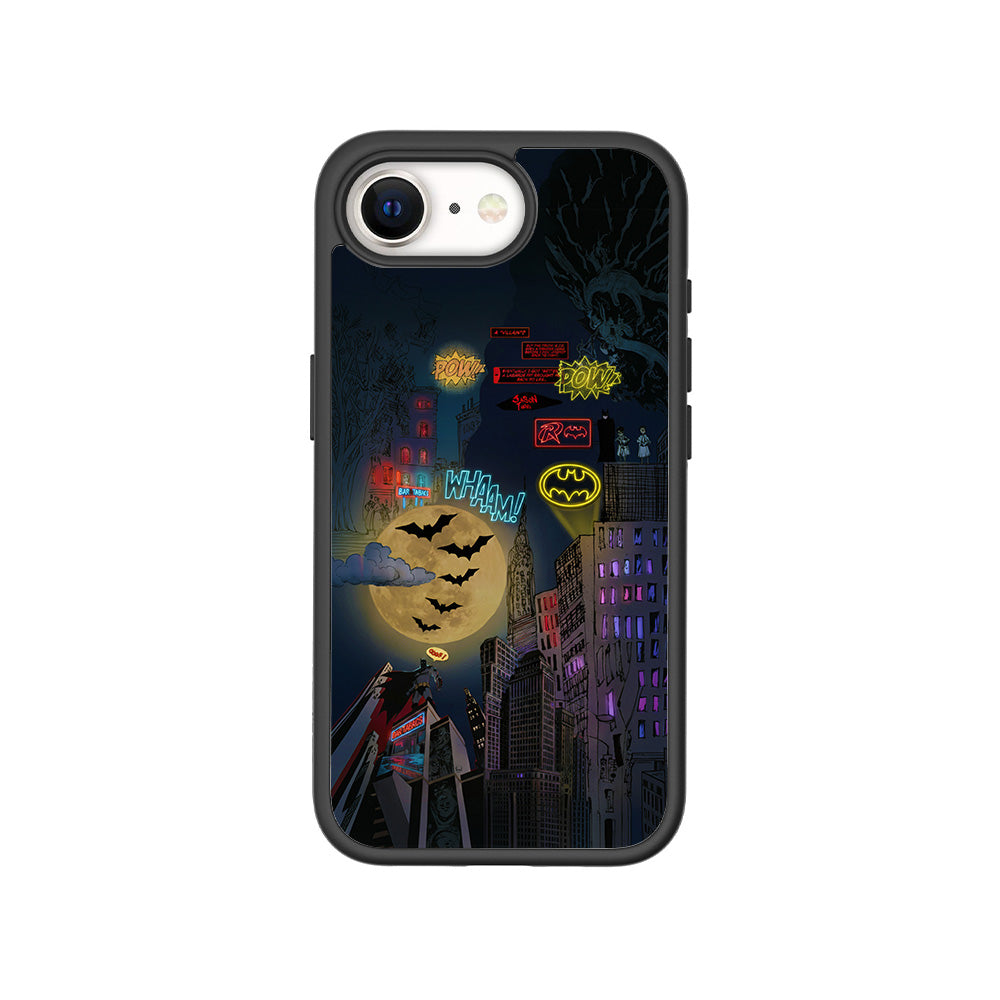 Batman City of Shadows 3D Skin with Shockguard Armour Magsafe Case for Apple iPhone 16E