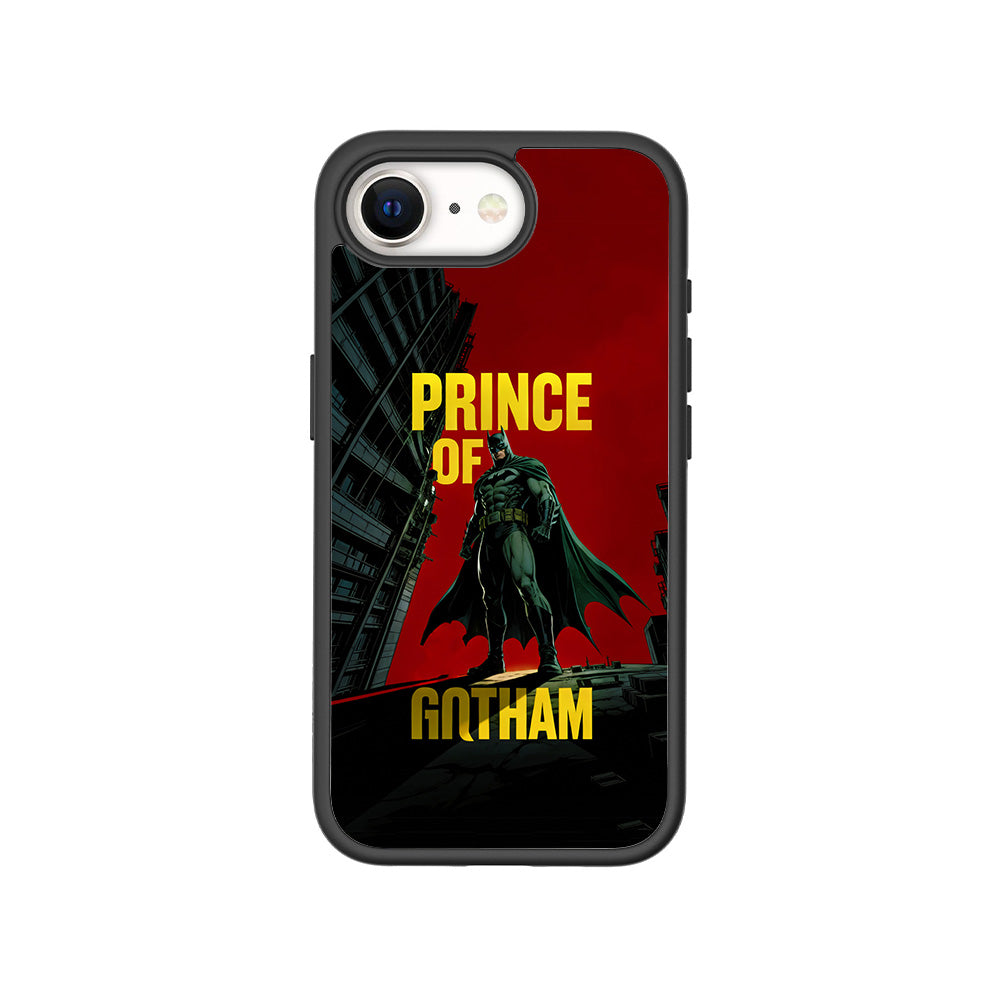 Prince of Gotham 3D Skin with Shockguard Armour Magsafe Case for Apple iPhone 16E