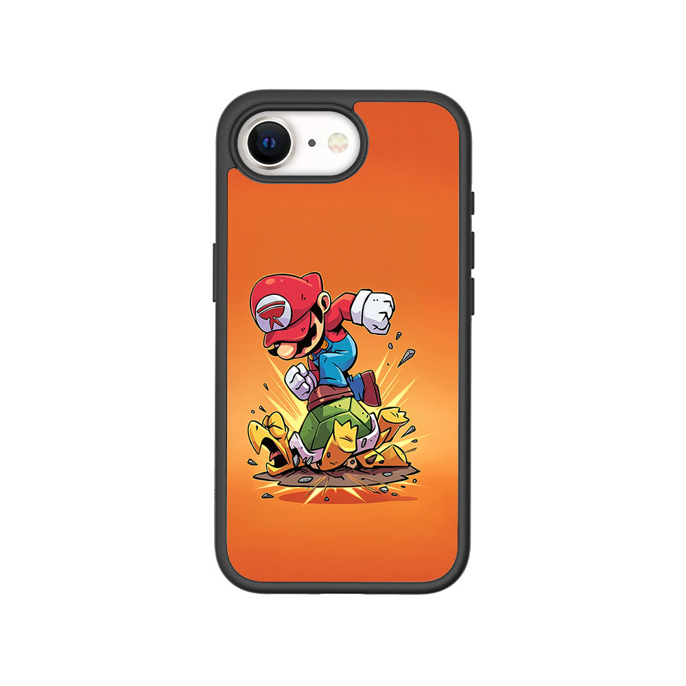 Super Mario Smash 3D Skin with Shockguard Armour Magsafe Case for Apple iPhone 16E