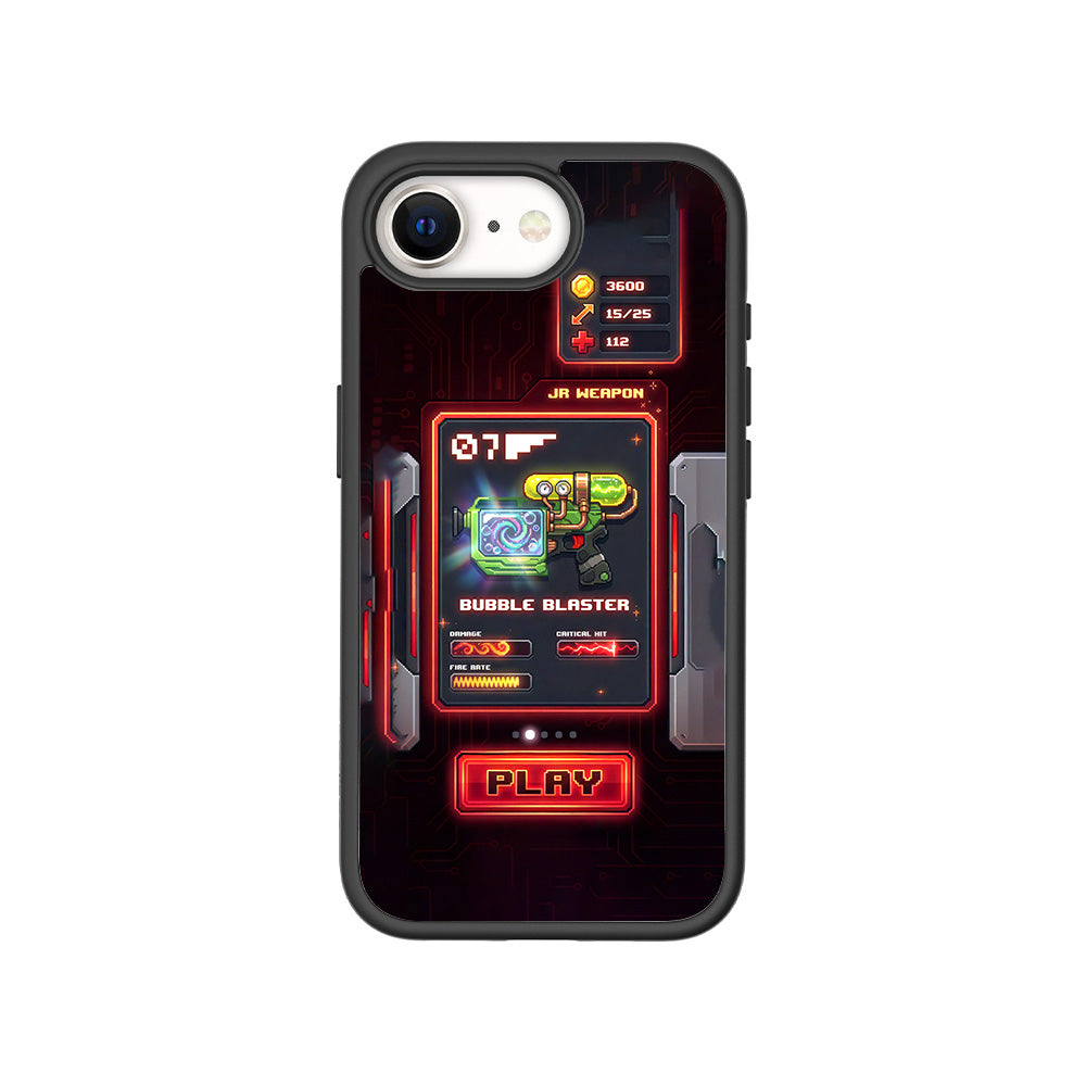 Bubble Blaster 3D Skin with Shockguard Armour Magsafe Case for Apple iPhone 16E