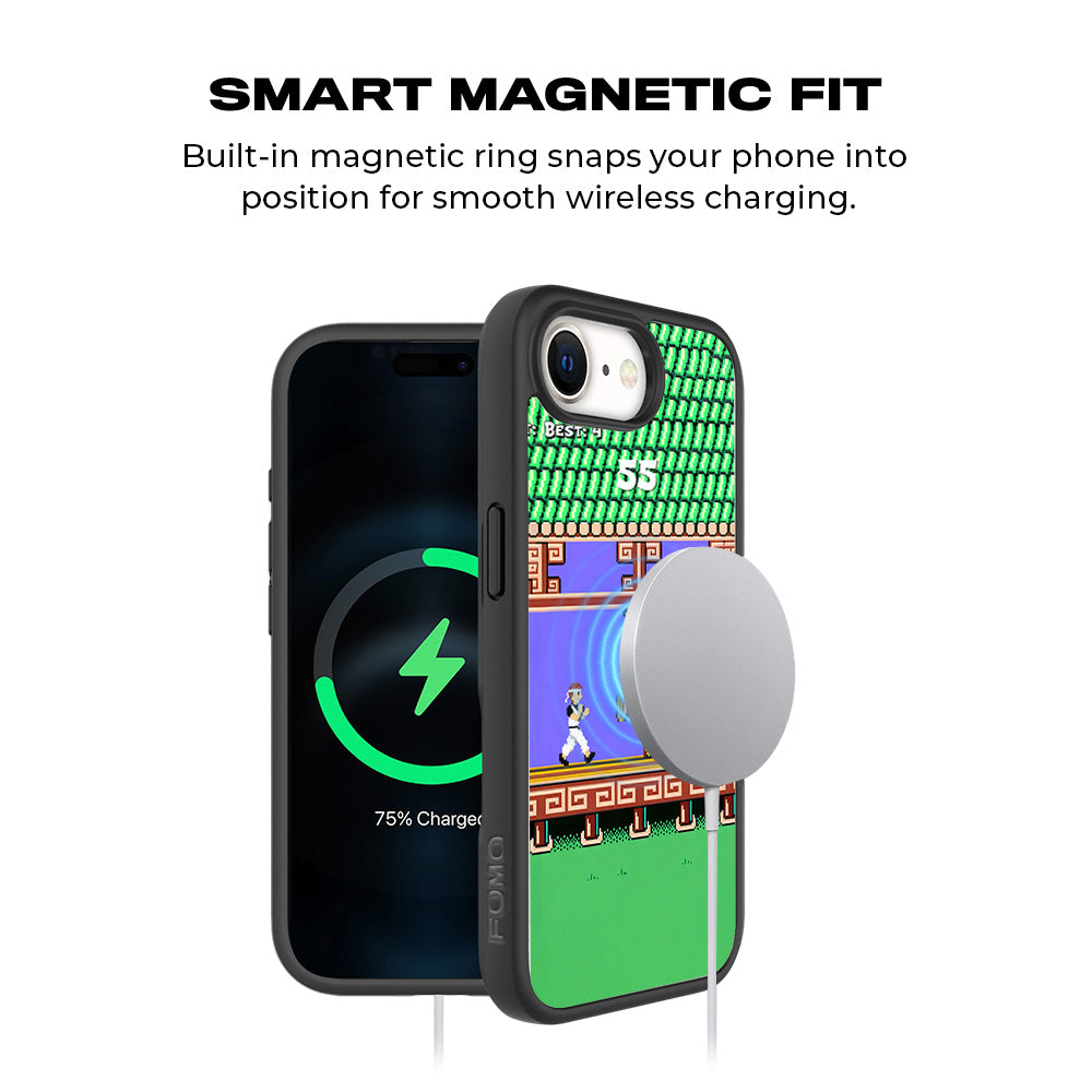 Kung Fu Clash 3D Skin with Shockguard Armour Magsafe Case for Apple iPhone 16E