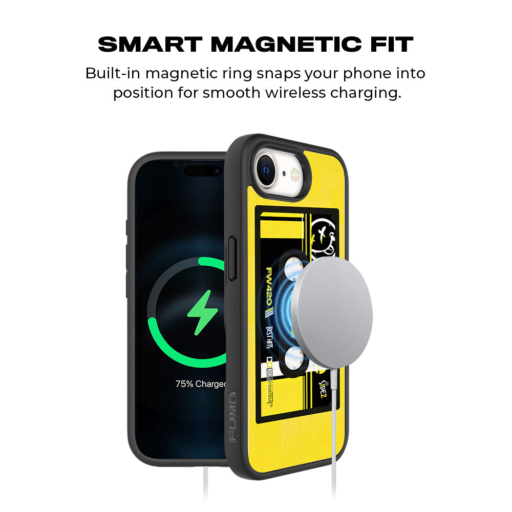 Meta Culture 3D Skin with Shockguard Armour Magsafe Case for Apple iPhone 16E
