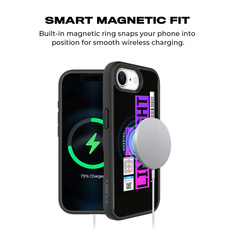 Limelight Mode 3D Skin with Shockguard Armour Magsafe Case for Apple iPhone 16E