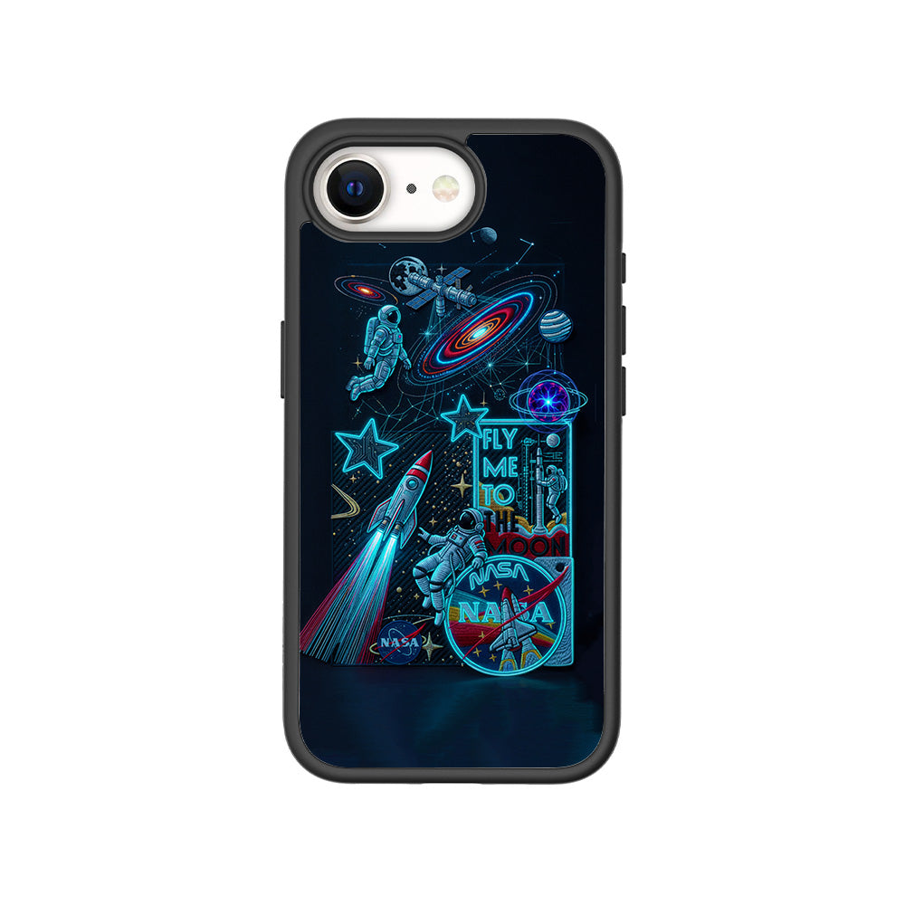 NASA Exploration 3D Skin with Shockguard Armour Magsafe Case for Apple iPhone 16E
