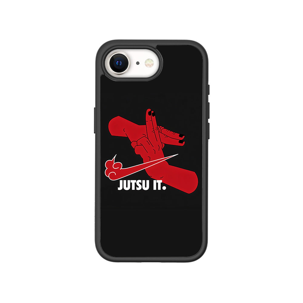 Just Jutsu It 3D Skin with Shockguard Armour Magsafe Case for Apple iPhone 16E