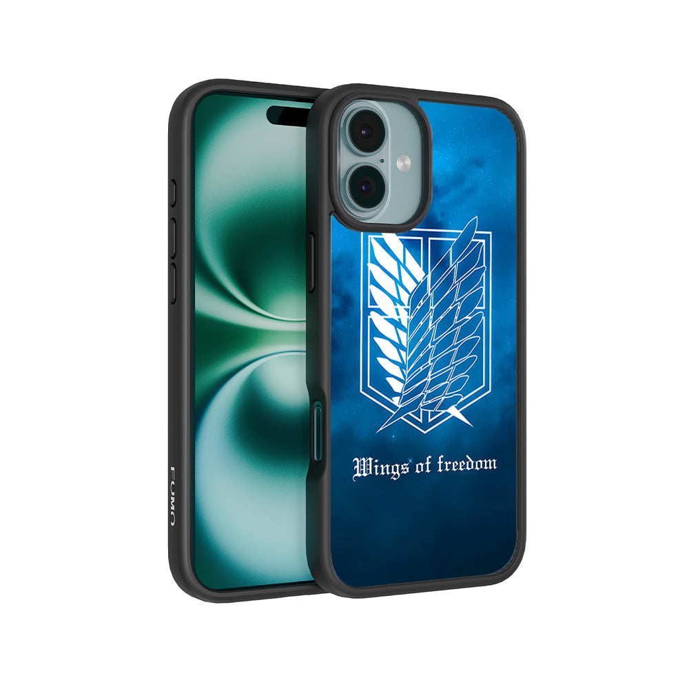 Scouting Legion AOT 3D Skin with Shockguard Armour Magsafe Case for Apple iPhone 16 Plus