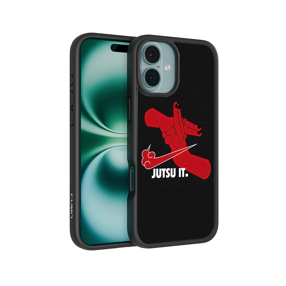 Just Jutsu It 3D Skin with Shockguard Armour Magsafe Case for Apple iPhone 16