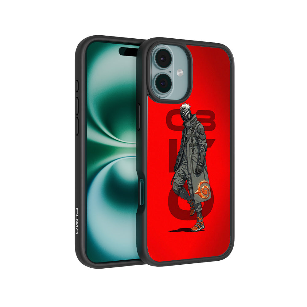 Obito Rebirth 3D Skin with Shockguard Armour Magsafe Case for Apple iPhone 16 Plus