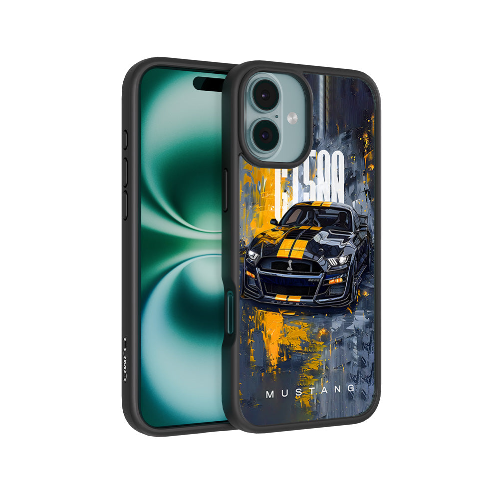 Ford Mustang GT500 3D Skin with Shockguard Armour Magsafe Case for Apple iPhone 16 Plus