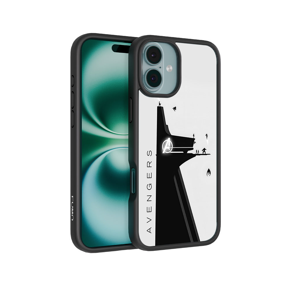 Avengers In Action 3D Skin with Shockguard Armour Magsafe Case for Apple iPhone 16