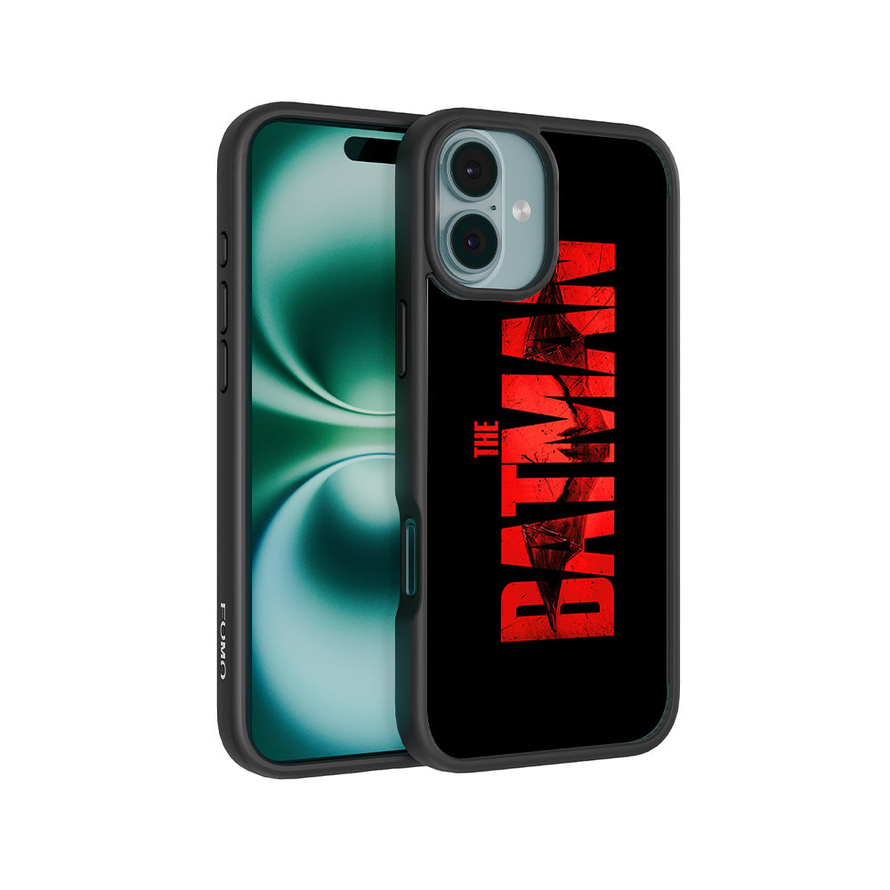 The Batman in Bold Red 3D Skin with Shockguard Armour Magsafe Case for Apple iPhone 16