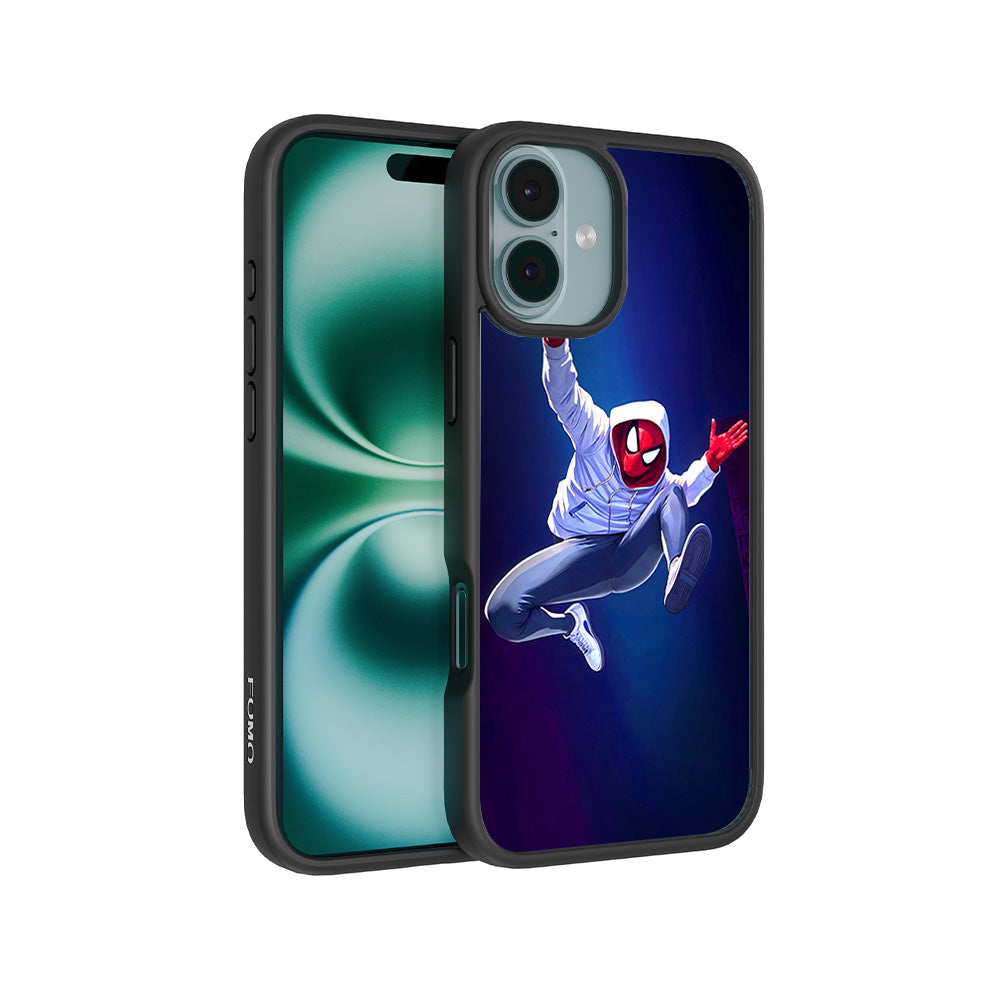 Web Hero Skyline Comics 3D Skin with Shockguard Armour Magsafe Case for Apple iPhone 16