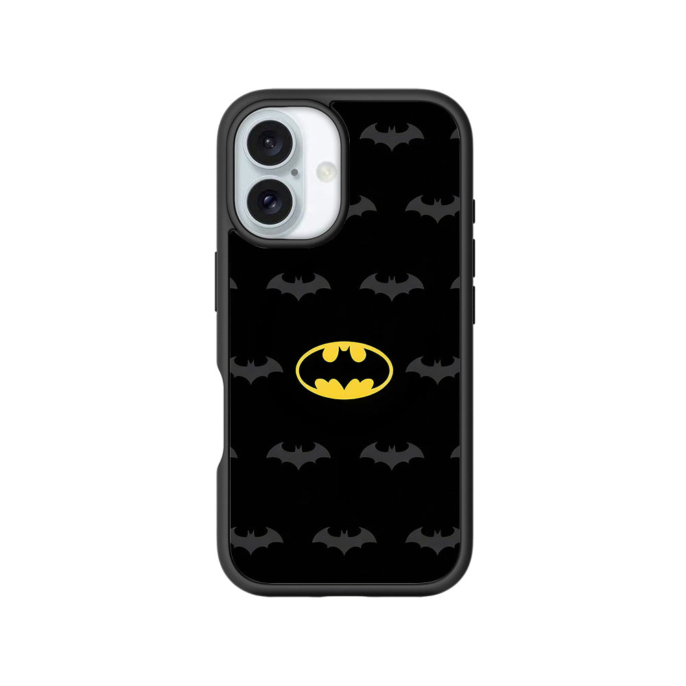 Batman Logo 3D Skin with Shockguard Armour Magsafe Case for Apple iPhone 16