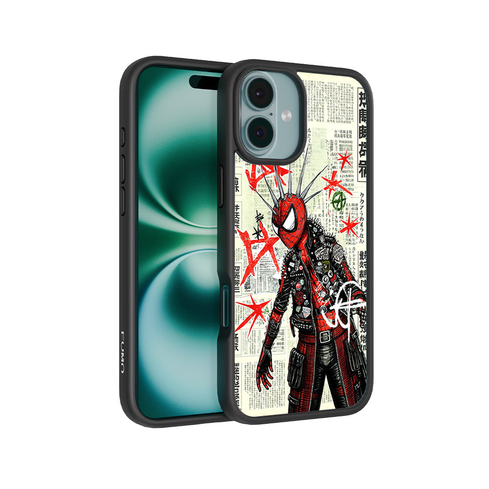 Spider Rage 3D Skin with Shockguard Armour Magsafe Case for Apple iPhone 16
