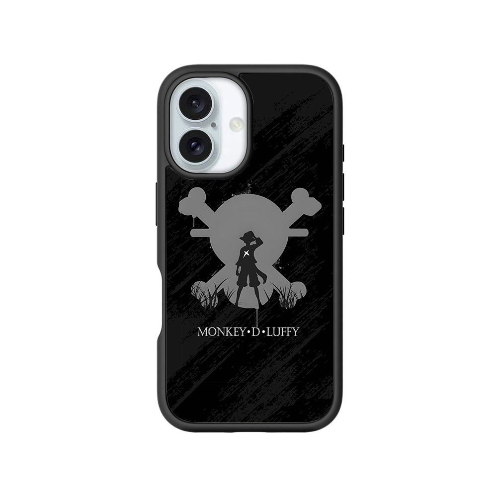 Monkey D Luffy Anime 3D Skin with Shockguard Armour Magsafe Case for Apple iPhone 16 Plus