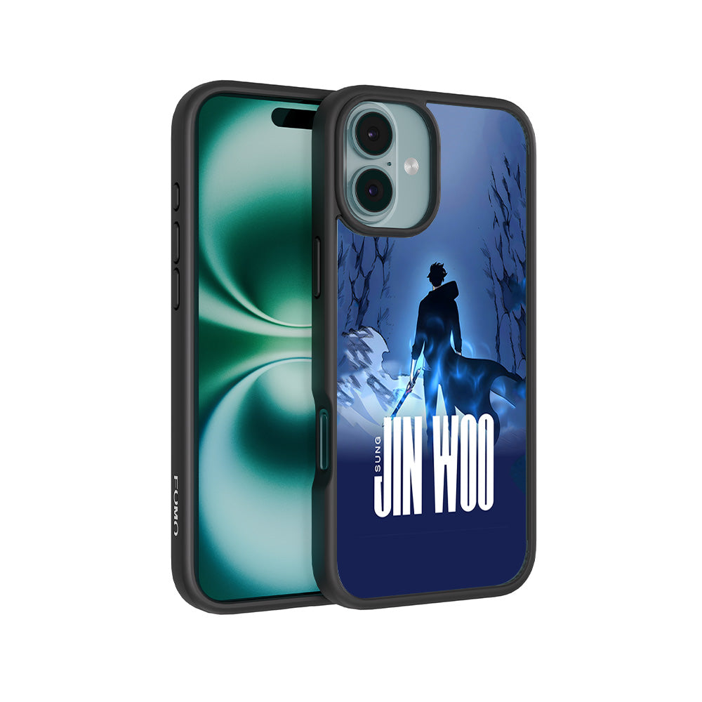 Jin Woo S-Rank Hunter Anime 3D Skin with Shockguard Armour Magsafe Case for Apple iPhone 16