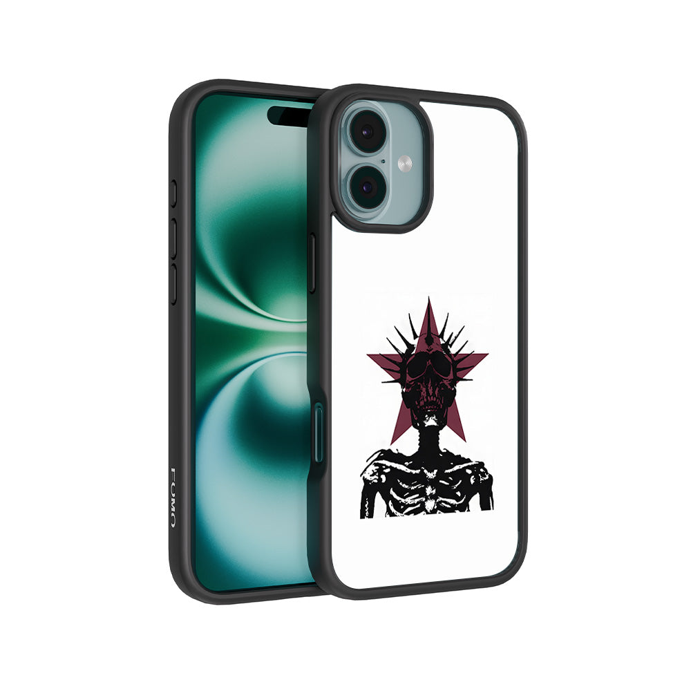 Star Skull Rock 3D Skin with Shockguard Armour Magsafe Case for Apple iPhone 16