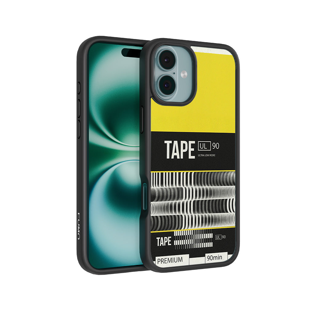 Vintage Tape Ultra 3D Skin with Shockguard Armour Magsafe Case for Apple iPhone 16