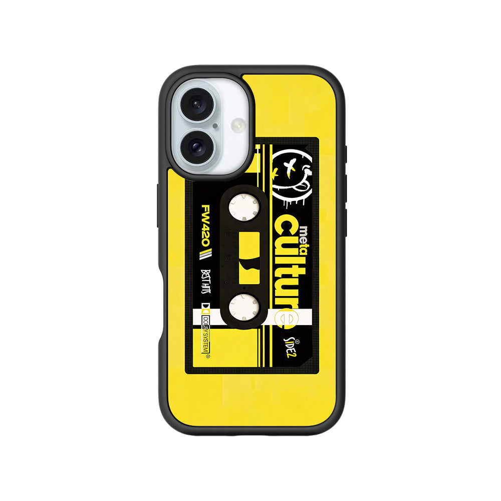 Meta Culture 3D Skin with Shockguard Armour Magsafe Case for Apple iPhone 16