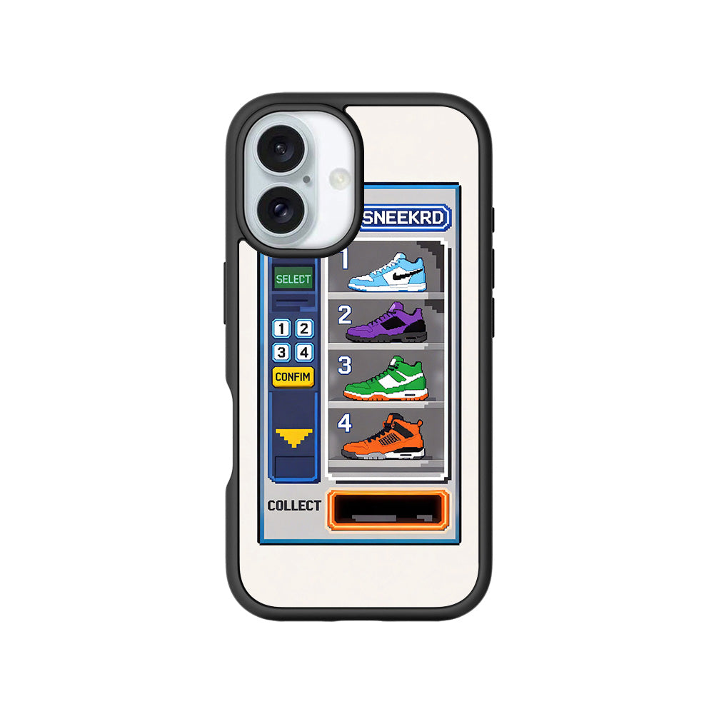 Sneaker Collecting Game 3D Skin with Shockguard Armour Magsafe Case for Apple iPhone 16 Plus