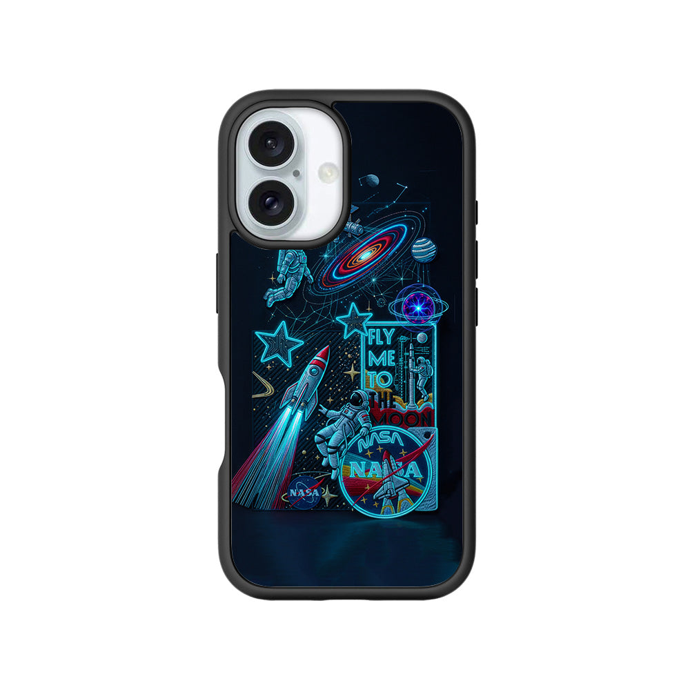 NASA Exploration 3D Skin with Shockguard Armour Magsafe Case for Apple iPhone 16