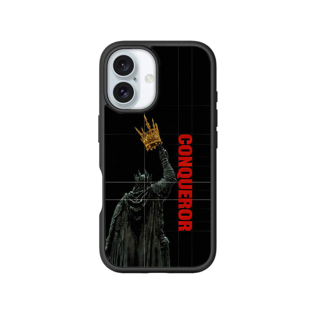 Crowned Conqueror 3D Skin with Shockguard Armour Magsafe Case for Apple iPhone 16