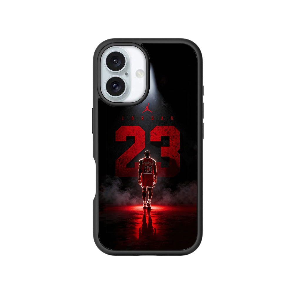 Michael Jordan Legacy Sports 3D Skin with Shockguard Armour Magsafe Case for Apple iPhone 16