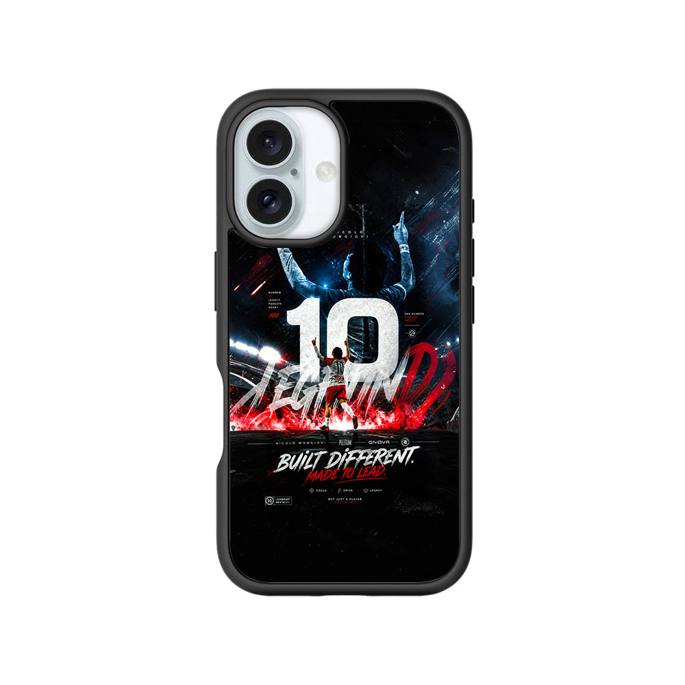 Number 10 Football Sports 3D Skin with Shockguard Armour Magsafe Case for Apple iPhone 16