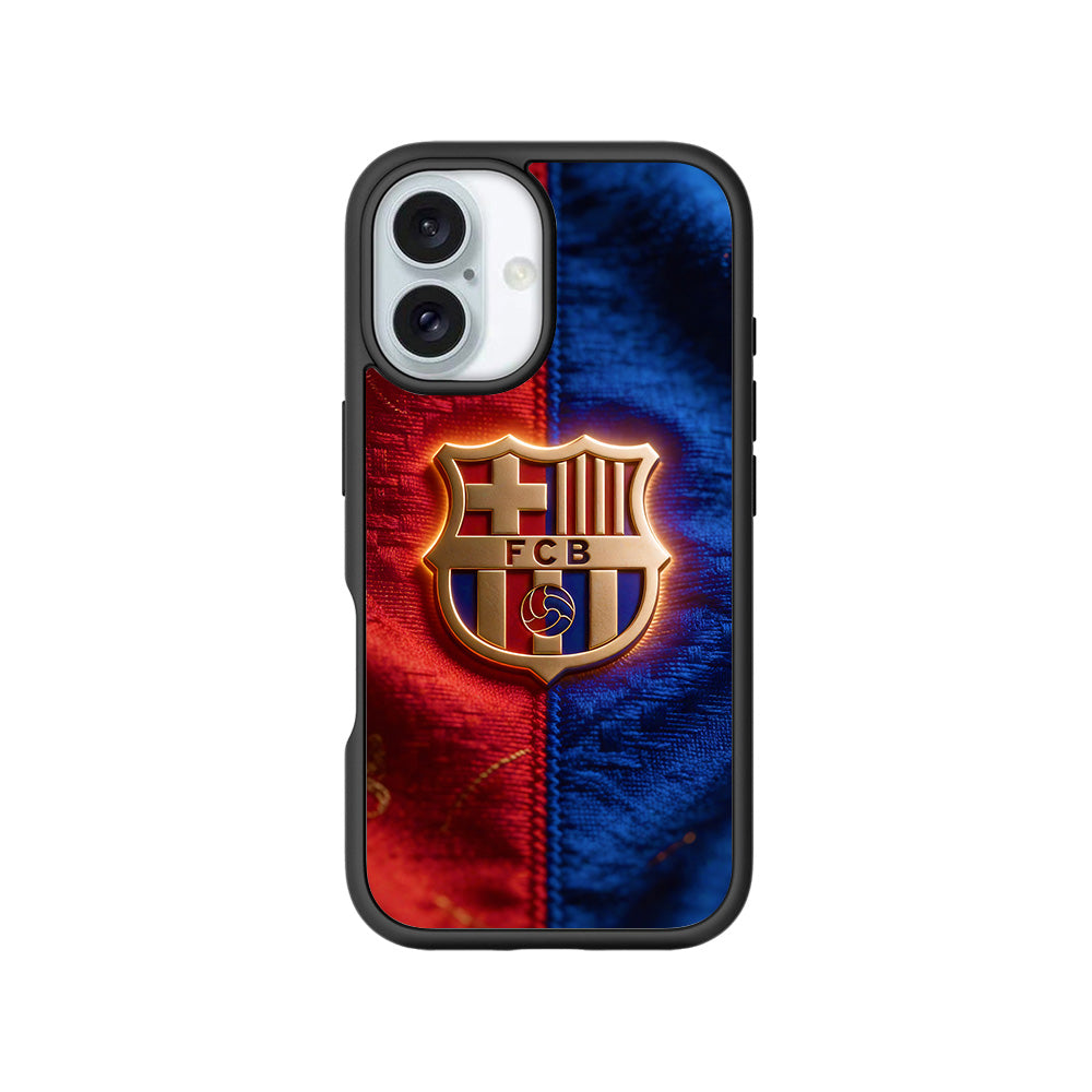 FC Barcelona Sports 3D Skin with Shockguard Armour Magsafe Case for Apple iPhone 16