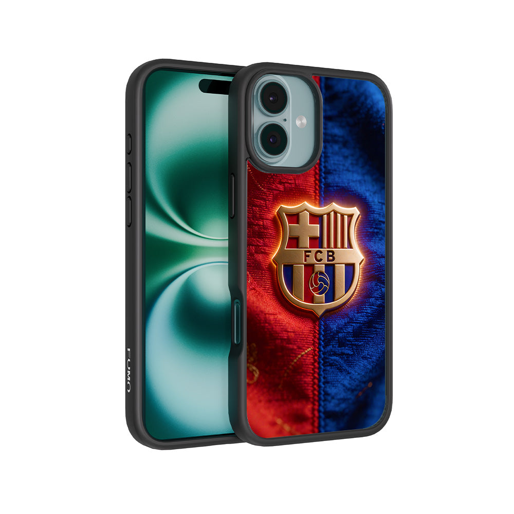FC Barcelona Sports 3D Skin with Shockguard Armour Magsafe Case for Apple iPhone 16