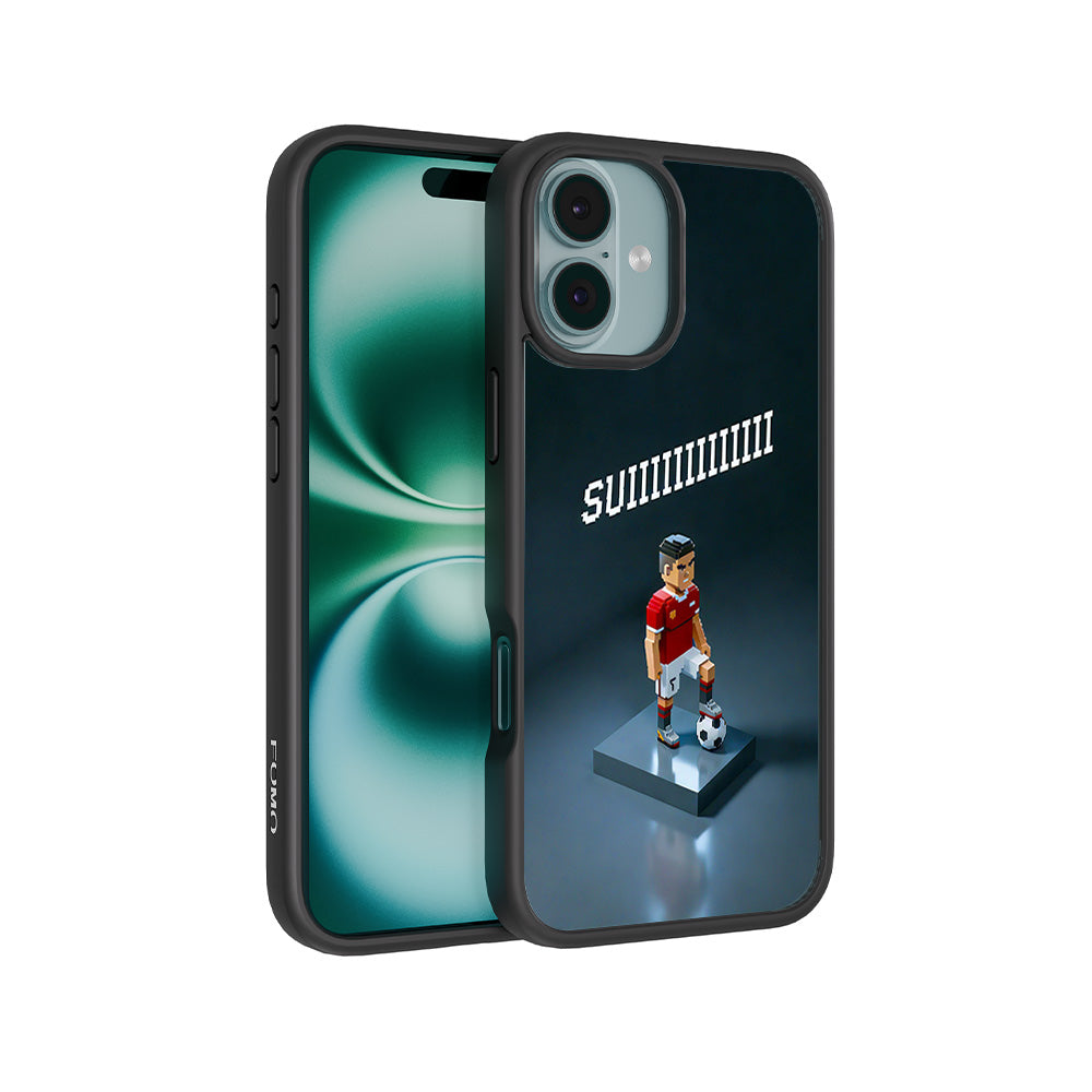 Legend Ronaldo 3D Skin with Shockguard Armour Magsafe Case for Apple iPhone 16