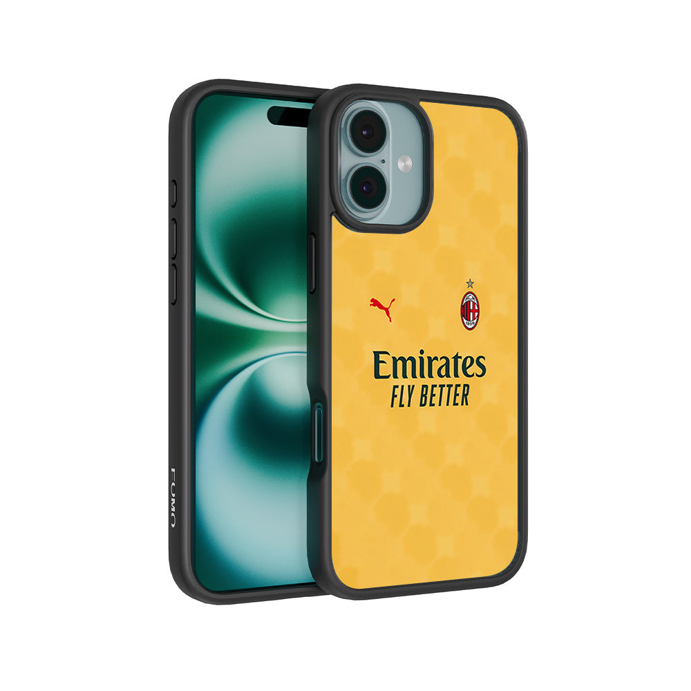 Emirates Yellow 3D Skin with Shockguard Armour Magsafe Case for Apple iPhone 16 Plus