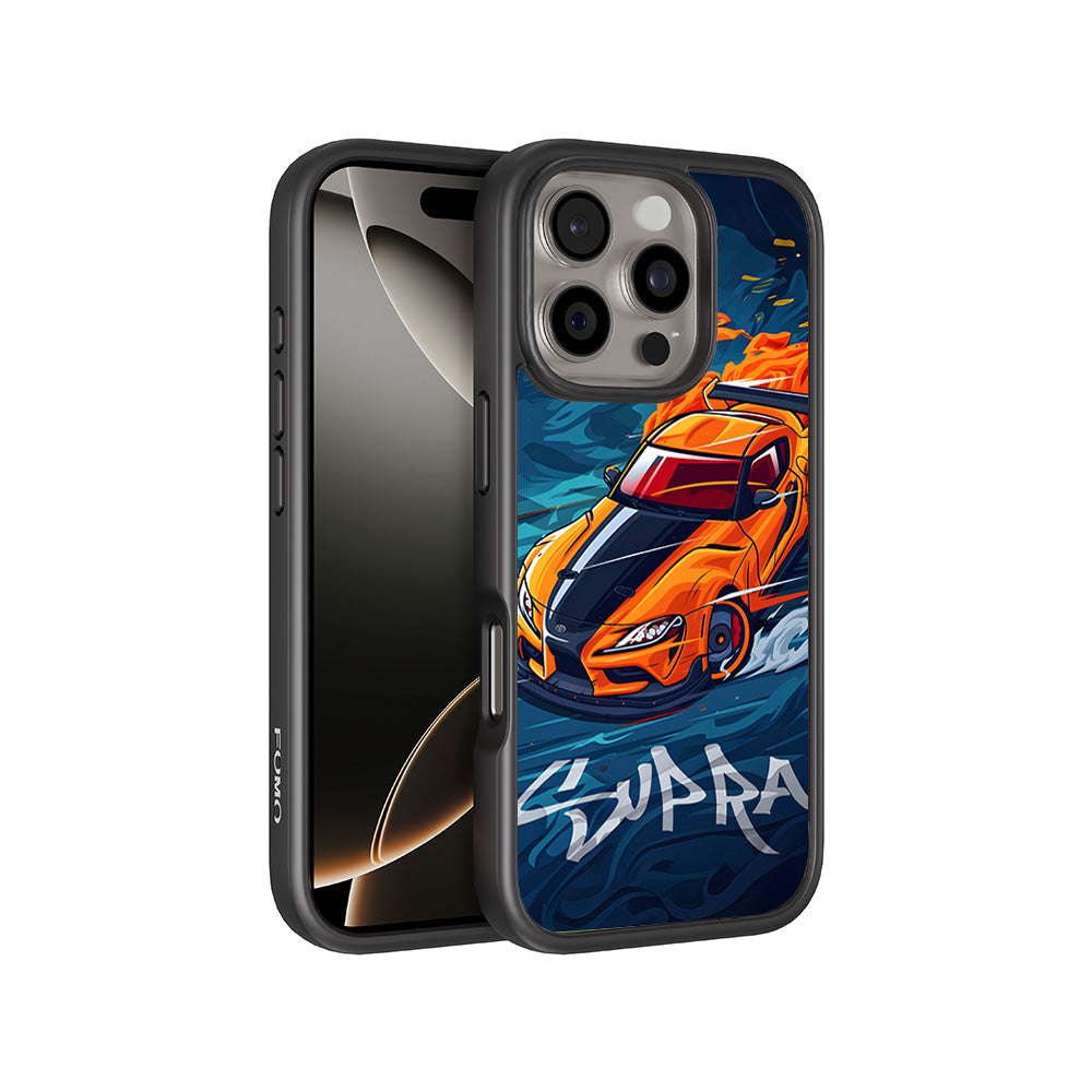 Blazing Supra 3D Skin with Shockguard Armour Magsafe Case for Apple iPhone 16 Pro Max