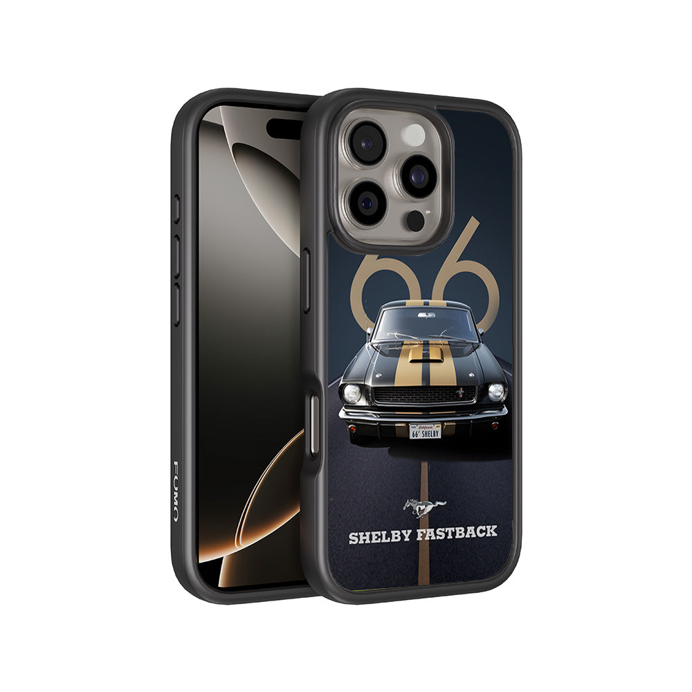 Shelby Mustang GT350H 3D Skin with Shockguard Armour Magsafe Case for Apple iPhone 16 Pro Max